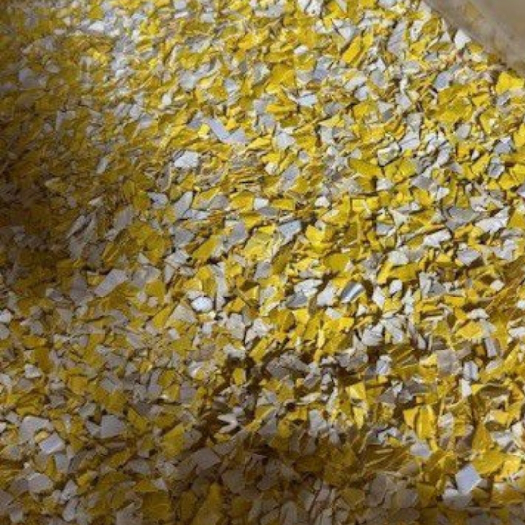 YELLOW REPROCESSED HDPE